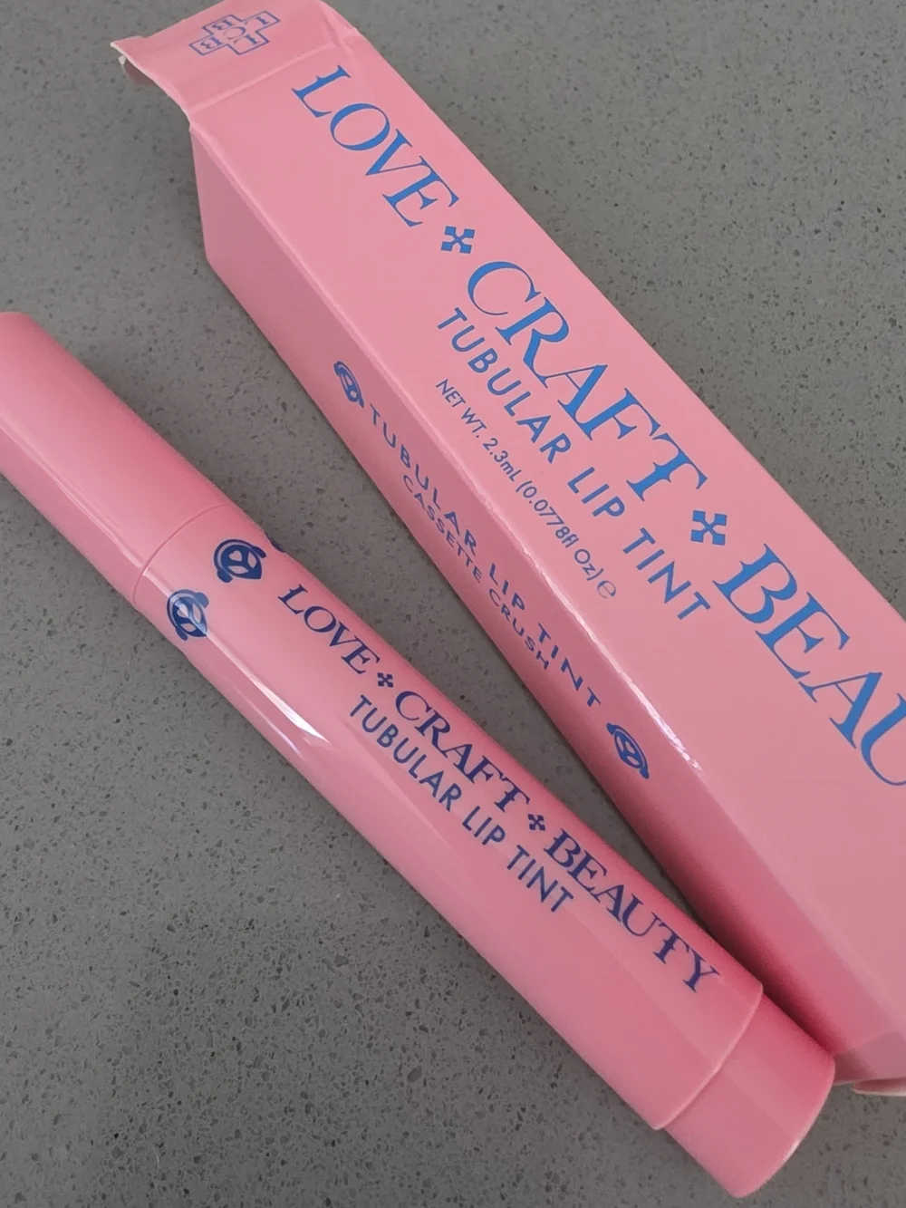 Love+Craft+Beauty | Tubular Lip Tint, Cassette Crush (Rosy Pink)